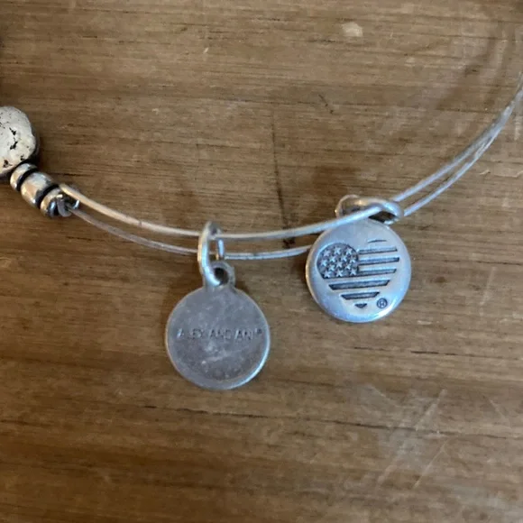 Alex and Ani Silver Beaded Bracelet - Picture 8 of 9